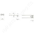 Rendkezelő fog L=291 mm H=69 mm d=30 mm s=7 mm Braun_146994 Rendkezelő fog L=291 mm H=69 mm d=30 mm s=7 mm Braun_146994