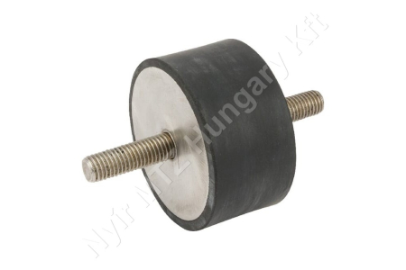 Rezgéscsillapító gumibak 75x40 mm M12 rozsdamentes acél_153804