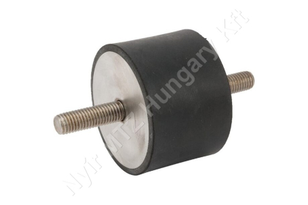 Rezgéscsillapító gumibak 75x50 mm M12 rozsdamentes acél_153806