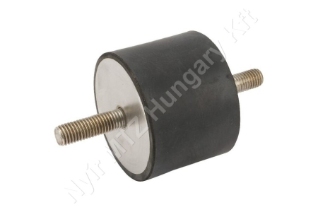 Rezgéscsillapító gumibak 75x55 mm M12 rozsdamentes acél_153809 Rezgéscsillapító gumibak 75x55 mm M12 rozsdamentes acél_153809