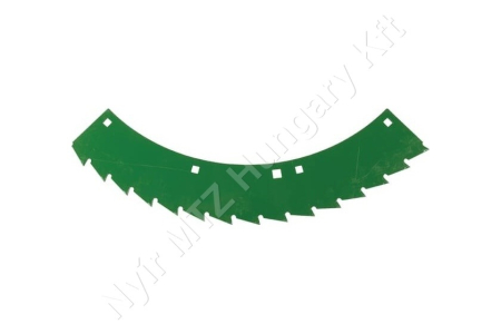 Szecskázókés 380x80x2,5 mm zöld Kemper_148542