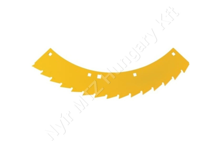 Szecskázókés 380x80x2,5 mm sárga Kemper_148540 Szecskázókés 380x80x2,5 mm sárga Kemper_148540