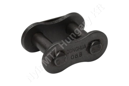 Összekötő láncszem 08B-1 egysoros (simplex) 1/2″ (12,7 mm) osztás 5/16″ (7,75 mm) belső szélesség DIN 8187_150209