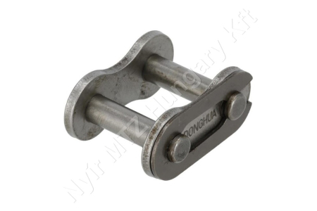 Összekötő láncszem 16B-1 egysoros (simplex) 1″ (25,4 mm) osztás 17,02 mm belső szélesség Ø15,88 mm görgő Ø8,28 mm csapszeg DIN 8187_150210 Összekötő láncszem 16B-1 egysoros (simplex) 1″ (25,4 mm) osztás 17,02 mm belső szélesség Ø15,88 mm görgő Ø8,28 mm csapszeg DIN 8187_150210