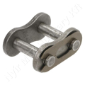 Összekötő láncszem ASA 80H-1 egysoros (simplex) 1″ (25,4 mm) osztás 15,75 mm belső szélesség Ø15,88 mm görgő Ø7,92 mm csapszeg DIN 8188_150214