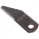 Szecskázókés 173x50x4,5 mm d=18 mm bal New Holland Szecskázókés 173x50x4,5 mm d=18 mm bal New Holland