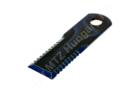 Szecskázókés 173x50x5 mm barázdált d=20,1 mm keménybevonatos John Deere_149111