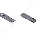Szecskázókés 173x50x5 mm barázdált d=20,1 mm keménybevonatos John Deere_149111
