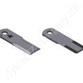 Szecskázókés 175x50x4 mm sima d=20,1 mm keménybevonatos Claas_149121