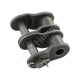 Összekötő láncszem 08B-2 kétsoros (duplex) 1/2″ (12,7 mm) osztás 5/16″ (7,75 mm) belső szélesség Ø8,51 mm görgő Ø4,45 mm csapszeg DIN 8187