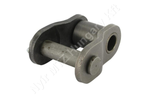 Összekötő láncszem egysoros (simplex) 1-3/4″ (44,45 mm) osztás 1-1/4″ (30,99 mm) belső szélesség Ø27,94 mm görgő Ø15,9 mm csapszeg DIN 8187