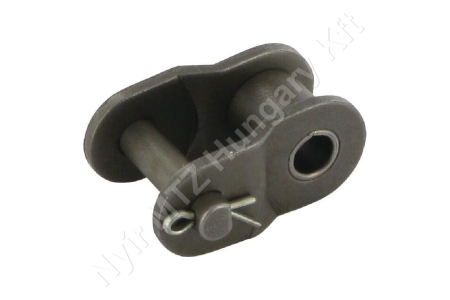 Összekötő láncszem ASA 50-1 egysoros (simplex) 5/8″ (15,875 mm) osztás 15,88 mm belső szélesség Ø10,16 mm görgő Ø5,08 mm csapszeg DIN 8188_150260 Összekötő láncszem ASA 50-1 egysoros (simplex) 5/8″ (15,875 mm) osztás 15,88 mm belső szélesség Ø10,16 mm görgő Ø5,08 mm csapszeg DIN 8188_150260