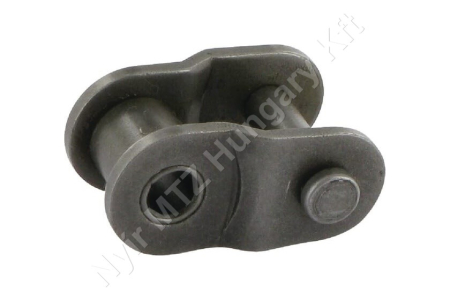 Összekötő láncszem ASA 80-1 egysoros (simplex) 1″ (25,4 mm) osztás 15,75 mm belső szélesség Ø15,88 mm görgő Ø7,92 mm csapszeg DIN 8188_150265 Összekötő láncszem ASA 80-1 egysoros (simplex) 1″ (25,4 mm) osztás 15,75 mm belső szélesség Ø15,88 mm görgő Ø7,92 mm csapszeg DIN 8188_150265