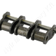 Összekötő láncszem hajlított 16B-3 háromsoros (triplex) 1″ (25,4 mm) osztás 17,02 mm belső szélesség Ø15,88 mm görgő Ø8,28 mm csapszeg DIN 8187
