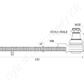 Kaszafej L= 532 mm Massey Ferguson_149012 Kaszafej L= 532 mm Massey Ferguson_149012