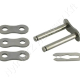 Összekötő láncszem 10B-2 kétsoros (duplex) 5/8″ (15,875 mm) osztás 3/8″ (9,65 mm) belső szélesség Ø10,16 mm görgő Ø5,08 mm csapszeg DIN 8187 Összekötő láncszem 10B-2 kétsoros (duplex) 5/8″ (15,875 mm) osztás 3/8″ (9,65 mm) belső szélesség Ø10,16 mm görgő Ø5,08 mm csapszeg DIN 8187