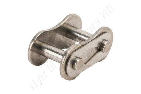 Összekötő láncszem 12B-1 egysoros (simplex) 3/4″ (19,05 mm) osztás 7/16″ (11,68 mm) belső szélesség Ø12,07 mm görgő Ø5,72 mm csapszeg DIN 8187_150301 Összekötő láncszem 12B-1 egysoros (simplex) 3/4″ (19,05 mm) osztás 7/16″ (11,68 mm) belső szélesség Ø12,07 mm görgő Ø5,72 mm csapszeg DIN 8187_150301