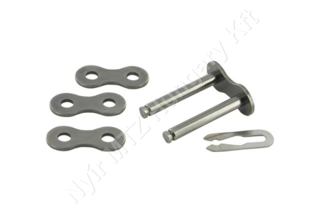 Összekötő láncszem 12B-2 kétsoros (duplex) 3/4″ (19,05 mm) osztás 7/16″ (11,68 mm) belső szélesség Ø12,07 mm görgő Ø5,72 mm csapszeg DIN 8187_150302 Összekötő láncszem 12B-2 kétsoros (duplex) 3/4″ (19,05 mm) osztás 7/16″ (11,68 mm) belső szélesség Ø12,07 mm görgő Ø5,72 mm csapszeg DIN 8187_150302