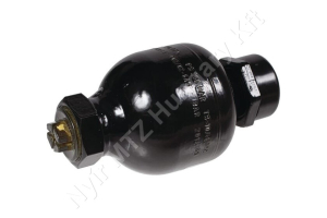 Hidroakkumulátor 0,075 liter p0=30 bar Pmax=250 bar G1/2″ hegesztett membrános