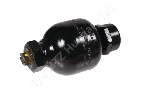 Hidroakkumulátor 0,075 liter p0=30 bar Pmax=250 bar G1/2″ hegesztett membrános_171796