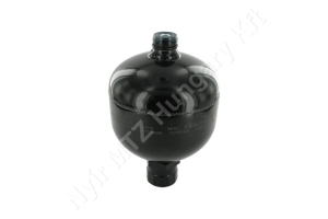 Hidroakkumulátor 0,75 liter p0=30 bar Pmax=350 bar G1/2″ hegesztett membrános