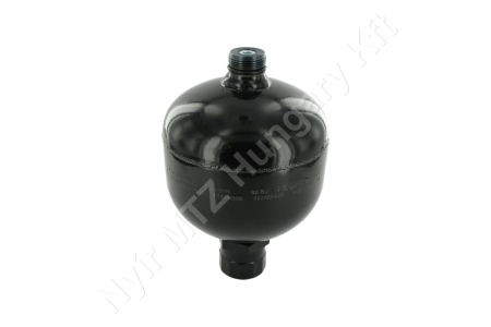Hidroakkumulátor 0,75 liter p0=30 bar Pmax=350 bar G1/2″ hegesztett membrános_171811