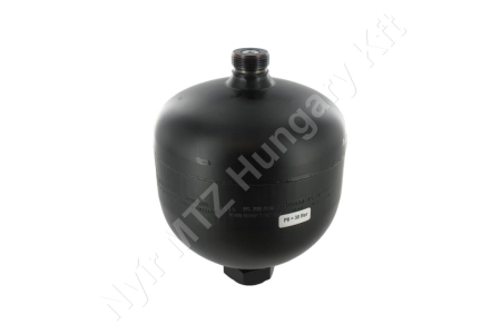Hidroakkumulátor 1,4 liter p0=30 bar Pmax=210 bar G1/2″ hegesztett membrános_171818