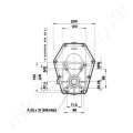 Előtéthajtómű 1:2,5 külső tengelyes Borelli GBF-30-S1_155723