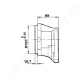 Hidraulika szivattyú 51,1 cm³/fsz z=14 114,5x114,5 mm jobbos Casappa_170032