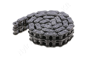 Görgőslánc ASA 60-2 (12A-2) kétsoros (duplex) 3/4″ (19,05 mm) osztás 12,57 mm belső szélesség DIN 8188 folyóméter Görgőslánc ASA 60-2 (12A-2) kétsoros (duplex) 3/4″ (19,05 mm) osztás 12,57 mm belső szélesség DIN 8188 folyóméter
