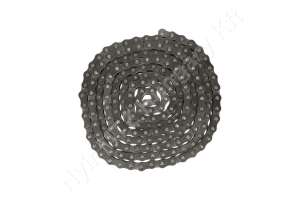 Görgőslánc 16B-1 egysoros (simplex) 1″ osztás 17,02 mm belső szélesség DIN 8187 folyóméter