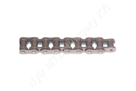 Görgőslánc ASA 120H-1 (24AH-1) egysoros (simplex) 1-1/2″ (38,1 mm) osztás 25,22 mm belső szélesség DIN 8188 folyóméter_150329