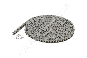 Görgőslánc 08B-1 egysoros (simplex) 1/2″ osztás 5/16″ (7,75 mm) belső szélesség DIN 8187 folyóméter