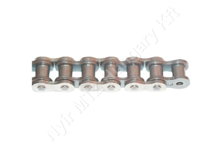 Görgőslánc ASA 80-1 (16AH-1) egysoros (simplex) 1″ (25,4 mm) osztás 15,75 mm belső szélesség DIN 8188 folyóméter_150352