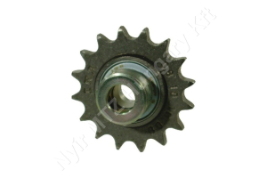 Láncfeszítő kerék 08B-1 egysoros (simplex) 1/2″-7,75 mm z=16 furat Ø15 mm reteszhorony 3 mm C10 Láncfeszítő kerék 08B-1 egysoros (simplex) 1/2″-7,75 mm z=16 furat Ø15 mm reteszhorony 3 mm C10