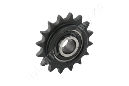 Láncfeszítő kerék 08B-1 egysoros (simplex) 1/2″-7,75 mm z=16 furat Ø16,2 mm poliamid_153190 Láncfeszítő kerék 08B-1 egysoros (simplex) 1/2″-7,75 mm z=16 furat Ø16,2 mm poliamid_153190