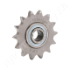Láncfeszítő kerék 10B-1 egysoros (simplex) 5/8″-9,65 mm z=14 furat Ø16,2 mm