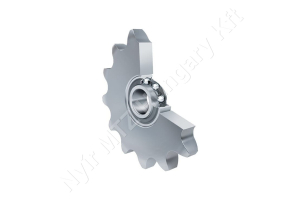 Láncfeszítő kerék 10B-1 egysoros (simplex) 5/8″-9,65 mm z=17 furat Ø16,2 mm