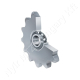 Láncfeszítő kerék 10B-1 egysoros (simplex) 5/8″-9,65 mm z=17 furat Ø16,2 mm