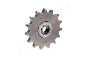 Láncfeszítő kerék 12B-1 egysoros (simplex) 3/4″-11,68 mm z=15 furat Ø16,2 mm C10