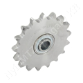Láncfeszítő kerék 12B-1 egysoros (simplex) 3/4″-11,68 mm z=17 furat Ø16,2 mm ST52 acél_153199