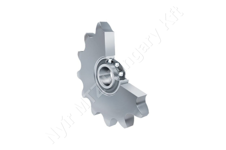 Láncfeszítő kerék 12B-1 egysoros (simplex) 3/4″-11,68 mm z=20 furat Ø16,2 mm_153200