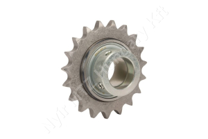 Láncfeszítő kerék 08B-1 egysoros (simplex) 1/2″-7,75 mm z=19 furat Ø25 mm reteszhorony 3 mm