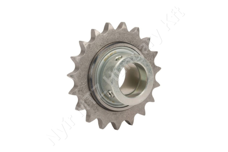 Láncfeszítő kerék 08B-1 egysoros (simplex) 1/2″-7,75 mm z=19 furat Ø25 mm reteszhorony 3 mm_153186