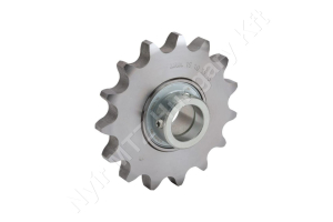 Láncfeszítő kerék 16B-1 egysoros (simplex) 1″-17,02 mm z=15 furat Ø30 mm reteszhorony 4 mm