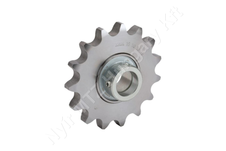 Láncfeszítő kerék 16B-1 egysoros (simplex) 1″-17,02 mm z=15 furat Ø30 mm reteszhorony 4 mm_153187