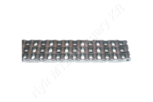 Görgőslánc 24B-3 háromsoros (triplex) 1-1/2″ (38,1 mm) osztás 1″ (25,4 mm) belső szélesség DIN 8187 folyóméter