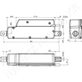 Lineáris aktuátor 24V 100 mm löket 750 N 15 mm/s IP66/69 LA14 Linak_161742 Lineáris aktuátor 24V 100 mm löket 750 N 15 mm/s IP66/69 LA14 Linak_161742