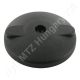 Rögzíthető szintezőtalp 100×30 mm poliamid furattáv 74 mm