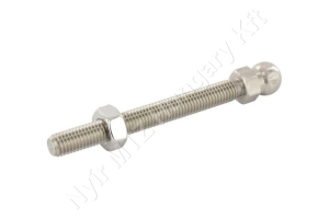 Szintezőorsó szintezőtalphoz M10 rozsdamentes acél L=90 mm
